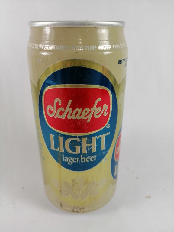 LATA DE CERVEZA RETRO, SCHAEFER LIGHT 1989 - Image 3