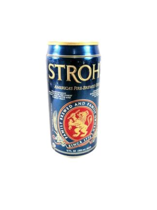 LATA DE CERVEZA RETRO, STROH´S 1991 U.S.A