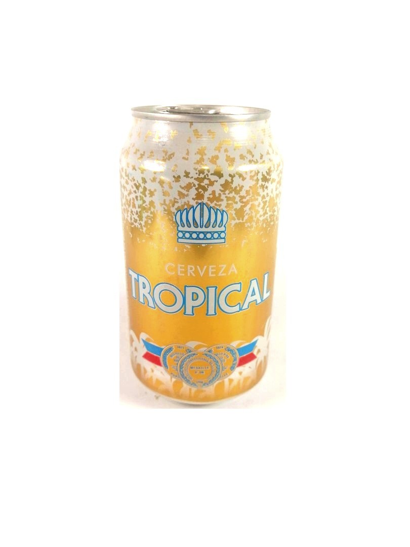 LATA DE CERVEZA RETRO, TROPICAL. AÑO 2000. COSTA RICA