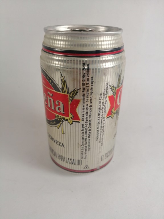 LATA DE CERVEZA VINTAGE, COSTEÑA. COLOMBIA, AÑOS 90s - Image 4