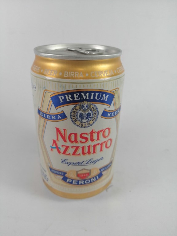 LATA DE CERVEZA VINTAGE, NASTRO AZURRO 1998. ITALIA - Image 4