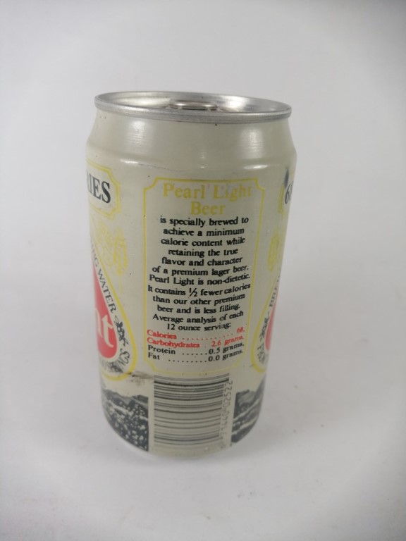 LATA DE CERVEZA VINTAGE, PEARL LIGHT AÑOS 80s EXTINTA. - Image 4