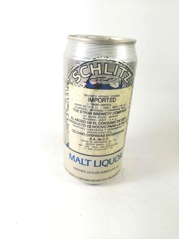LATA DE CERVEZA VINTAGE, SCHLITZ 1991. ALEMANIA - Image 4