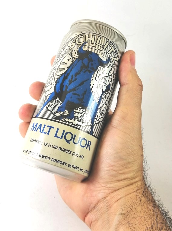 LATA DE CERVEZA VINTAGE, SCHLITZ 1991. ALEMANIA - Image 7