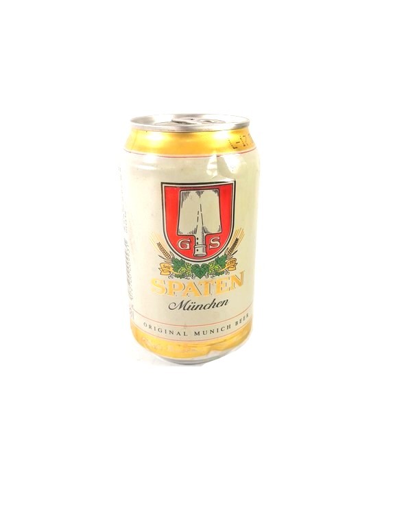 LATA DE CERVEZA VINTAGE, SPATEN, (ALEMANIA) 1998