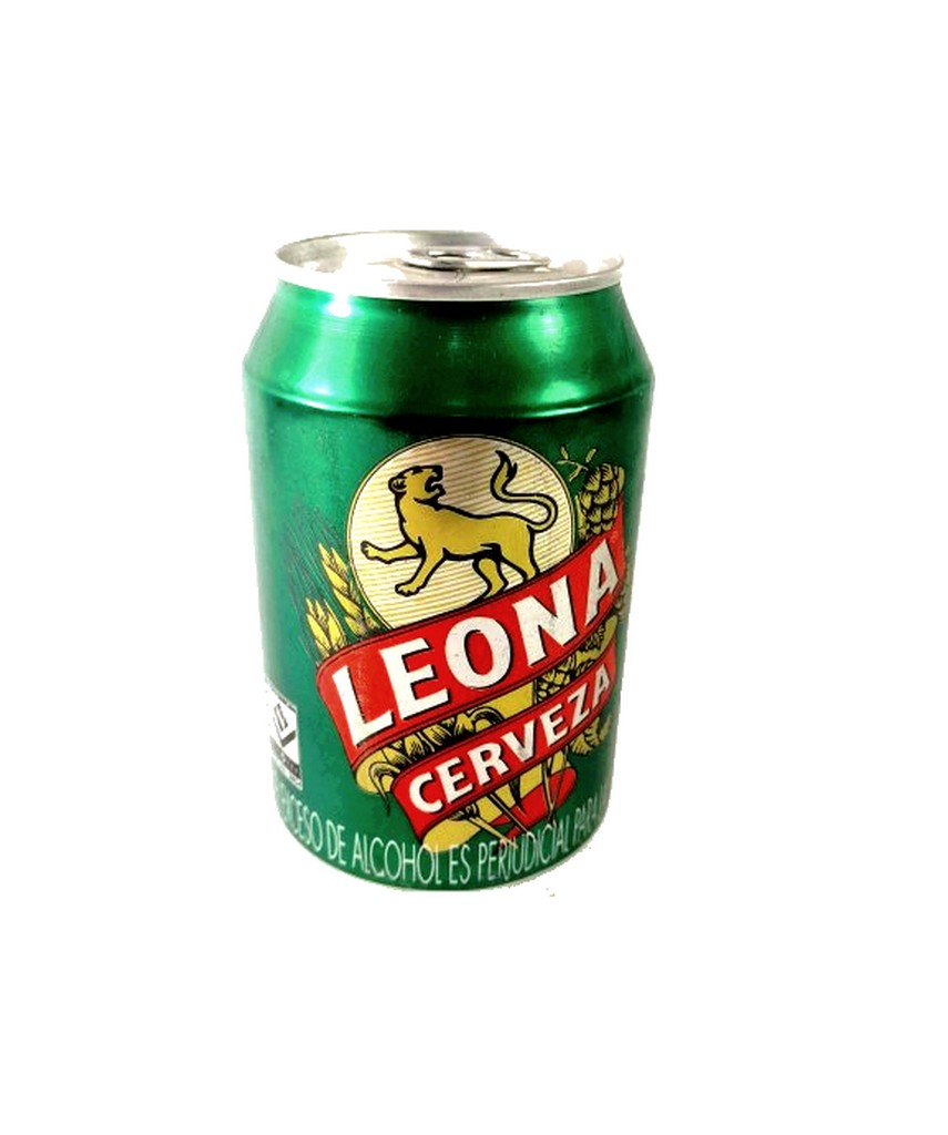 LATA DE CERVEZA RETRO, LEONA 2001. COLOMBIA (Extinta)