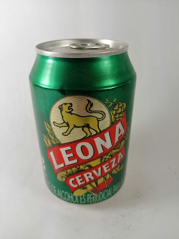 LATA DE CERVEZA RETRO, LEONA 2001. COLOMBIA (Extinta) - Image 3