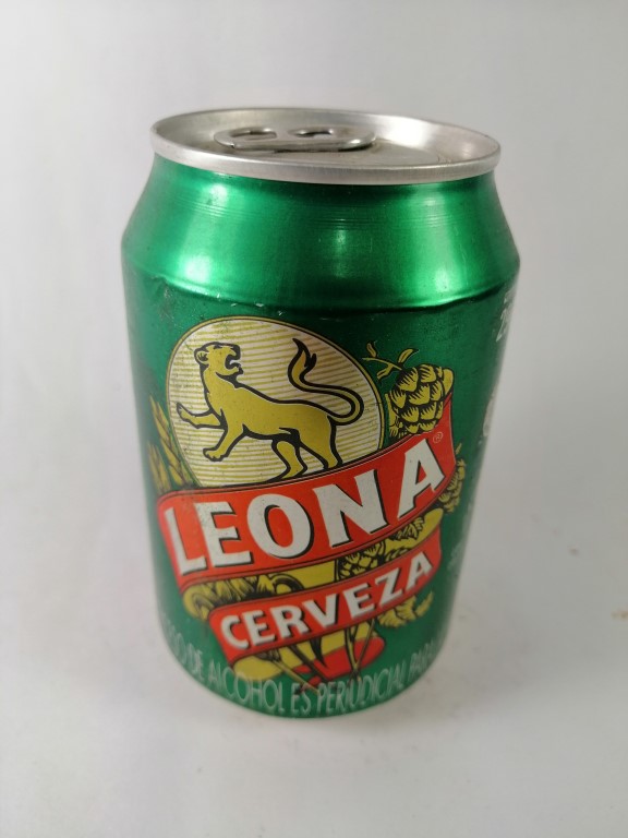 LATA DE CERVEZA RETRO, LEONA 2001. COLOMBIA (Extinta) - Image 4