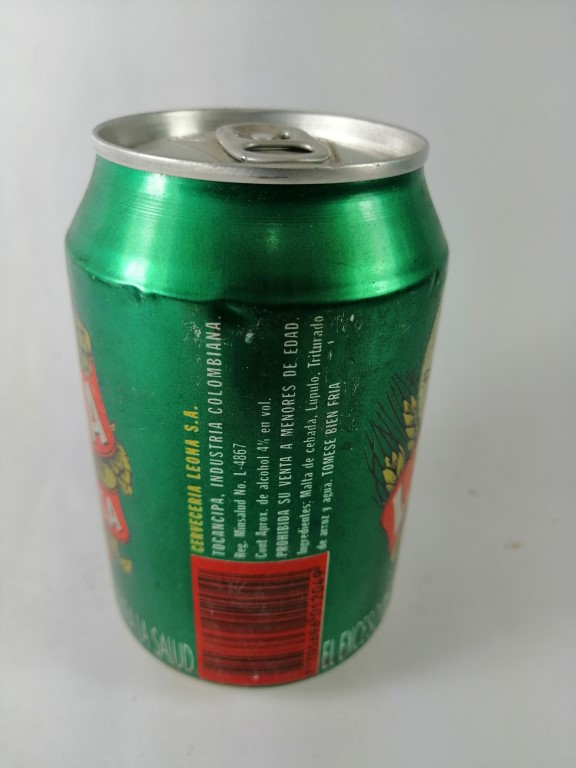LATA DE CERVEZA RETRO, LEONA 2001. COLOMBIA (Extinta) - Image 5