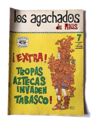 COMIC RETRO. LOS AGACHADOS. RIUS NUMERO 7. AÑO 30 NOV. 1968