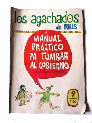 COMIC RETRO. LOS AGACHADOS. RIUS. NUMERO 9. AÑO DIC. 1968