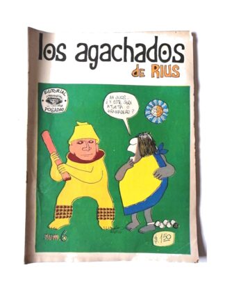 COMIC RETRO. LOS AGACHADOS. RIUS NUMERO 6. AÑO NOV. 1968