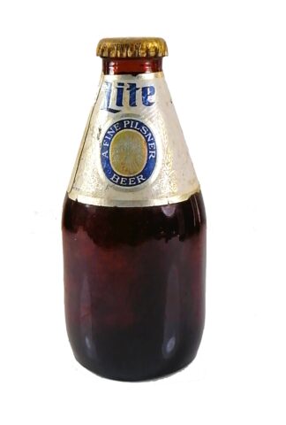 BOTELLA DE CERVEZA RETRO LITE., AÑOS 60s BREWARIA