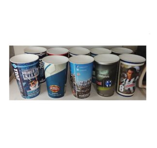Lote De 10 Vasos Retro. Rayados De Monterrey. 2011-12 Etc