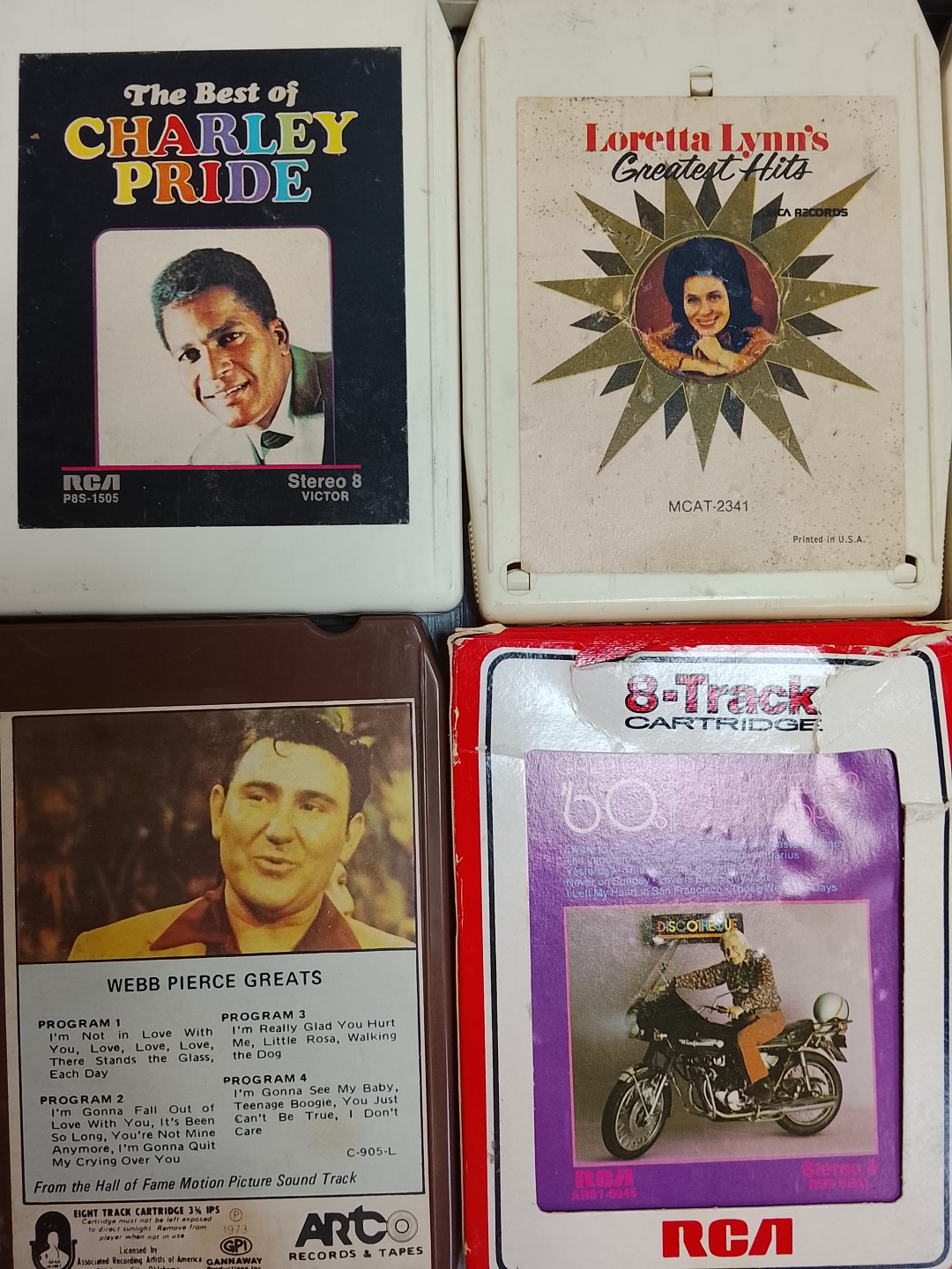 Lote de 21 Cartuchos de 8 Track, musica Folk, Años 60s 70s . Musica - Image 5