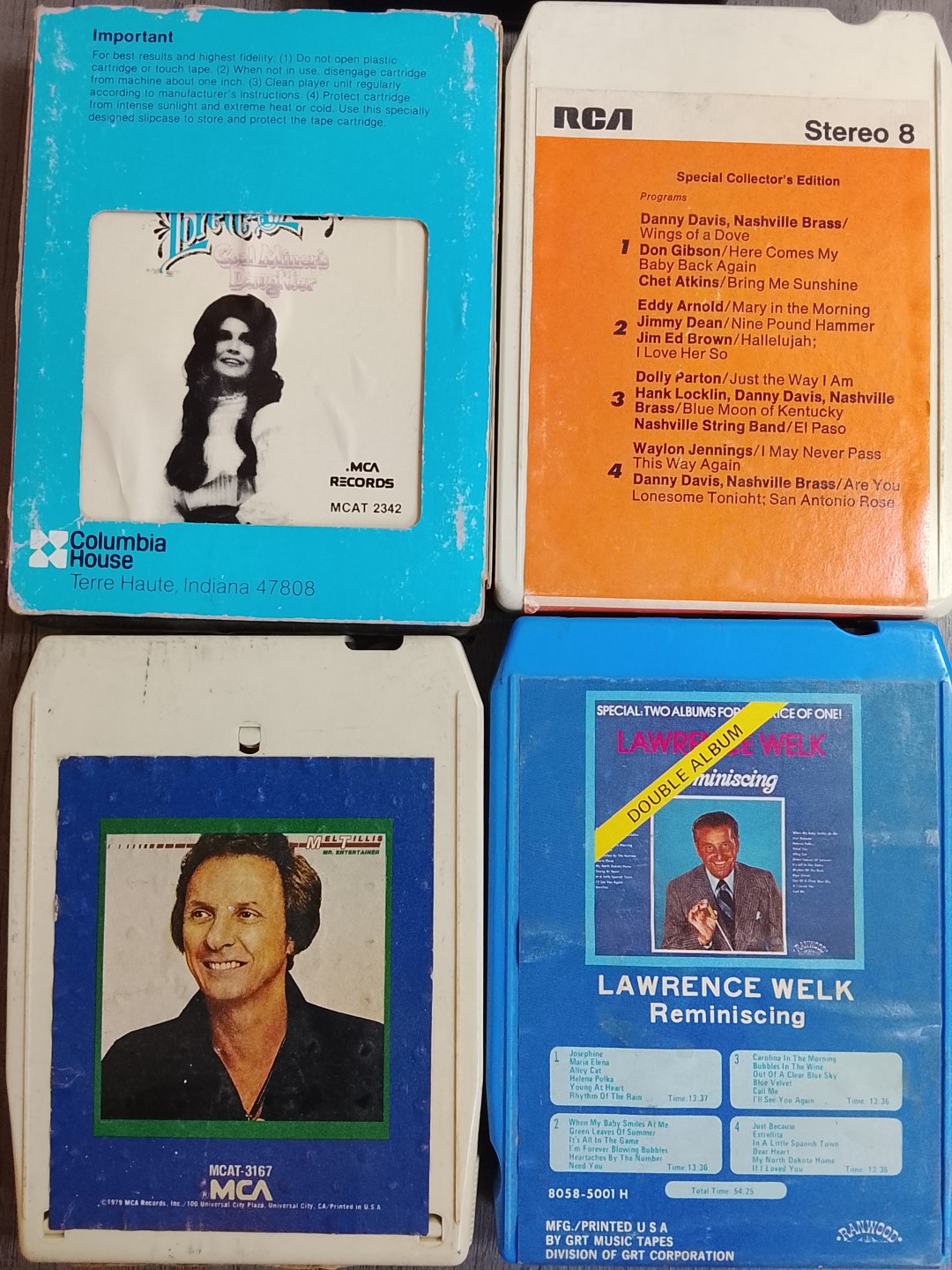 Lote de 21 Cartuchos de 8 Track, musica Folk, Años 60s 70s . Musica - Image 2