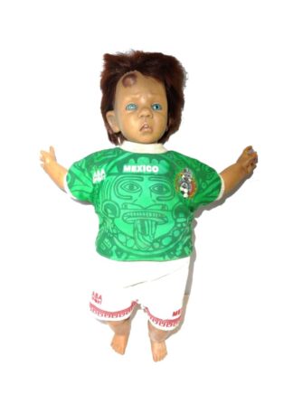Raro Muñeco Retro, Paola, 1990s, Seleccion Mexicana