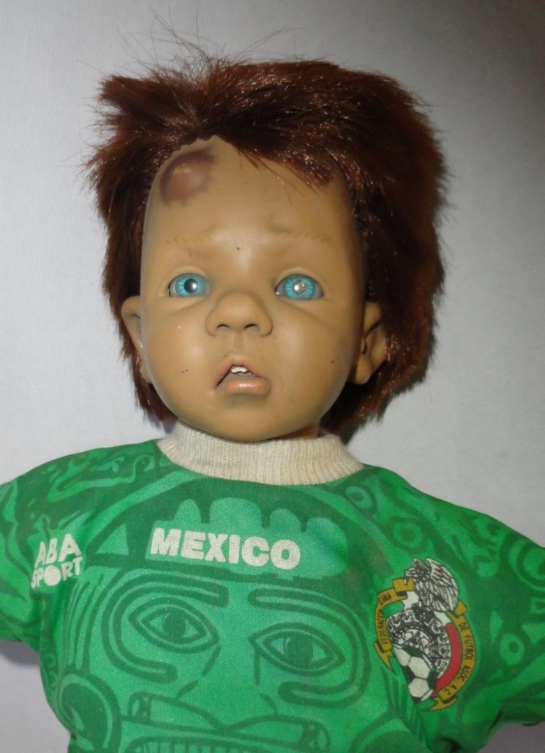 Raro Muñeco Retro, Paola, 1990s, Seleccion Mexicana - Image 3