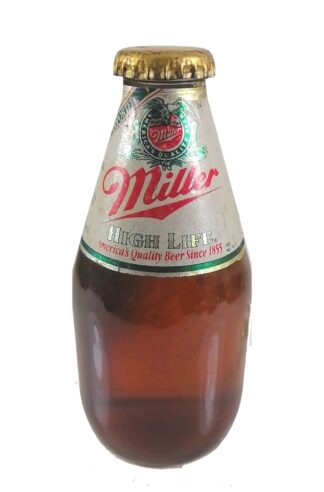 BOTELLA DE CERVEZA RETRO MILLER, AÑOS 60s BREWARIA