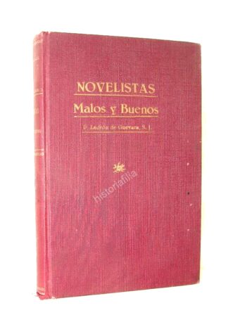 Novelistas Malos Y Buenos, Pablo Ladron De Guevara 1928 RLG