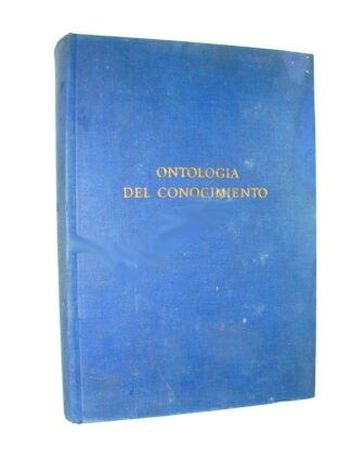 Ontologia Del Conocimiento, Ernesto Mayz Vallenilla. 1960 Fl
