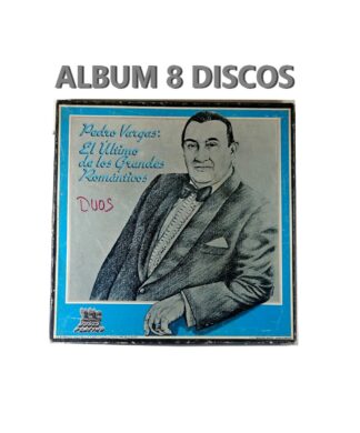 DISCOS LP RETRO. PEDRO VARGAS 1983 ALBUM 8 DISCOS