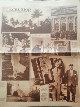 PERIODICO ANTIGUO EXCELSIOR 1934 No. 717