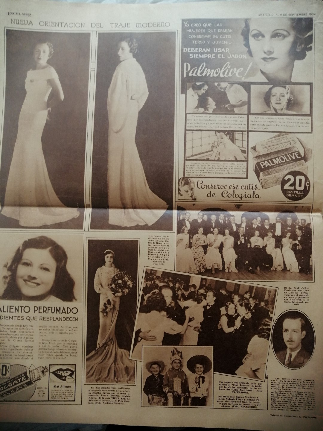 PERIODICO ANTIGUO EXCELSIOR 1934 No. 717 - Image 4