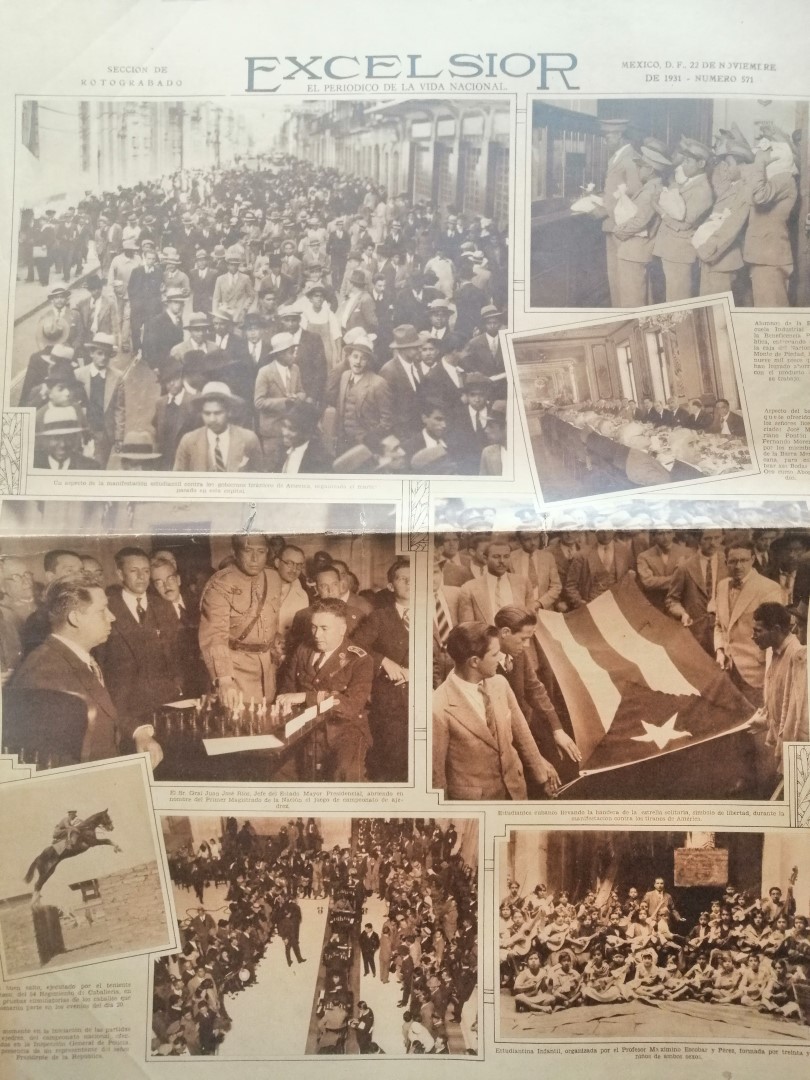 PERIODICO ANTIGUO EXCELSIOR Nov 1931 No 571