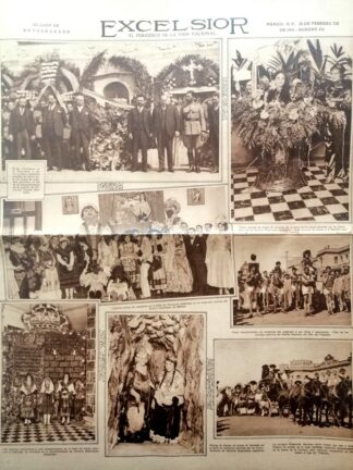 PERIODICO ANTIGUO EXCELSIOR 1931 LAZARO CARDENAS ETC 533