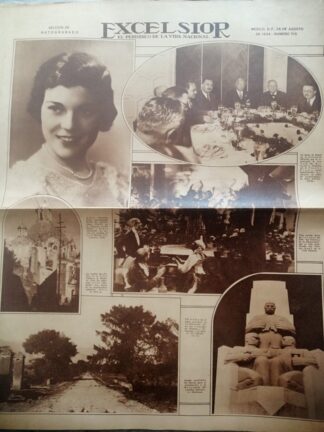 PERIODICO ANTIGUO EXCELSIOR 1934 No 715