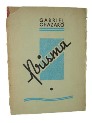 Prisma, 1937, Gabriel Chazaro, Muy raro. Psia. Lnu