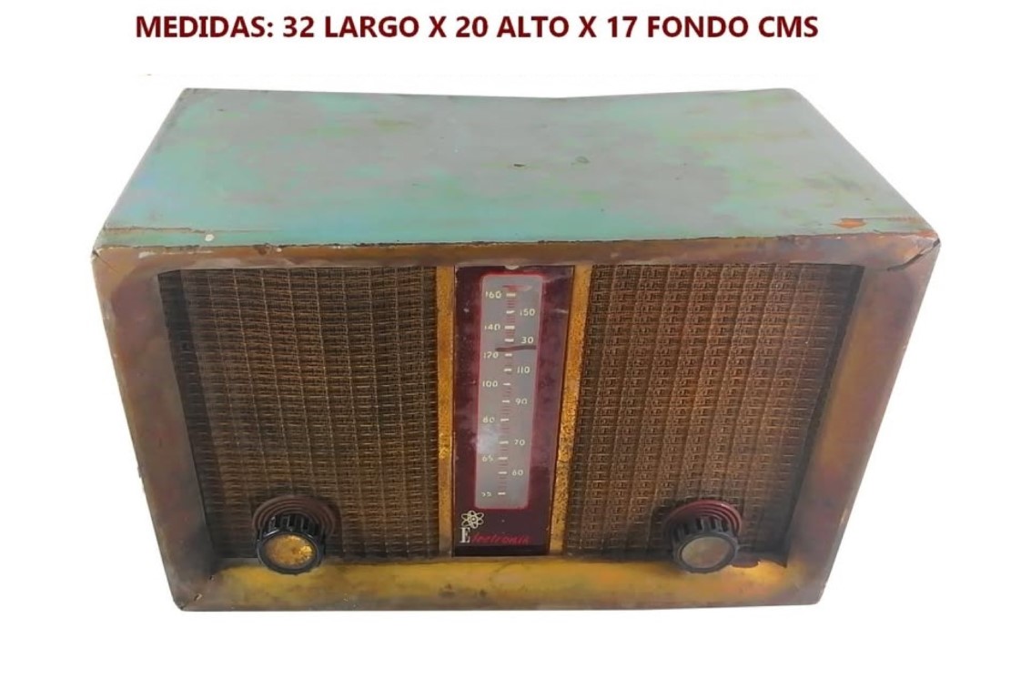 RADIO ANTIGUO DE BULBOS, ELECTRONIC, AÑOS 60s - Image 7