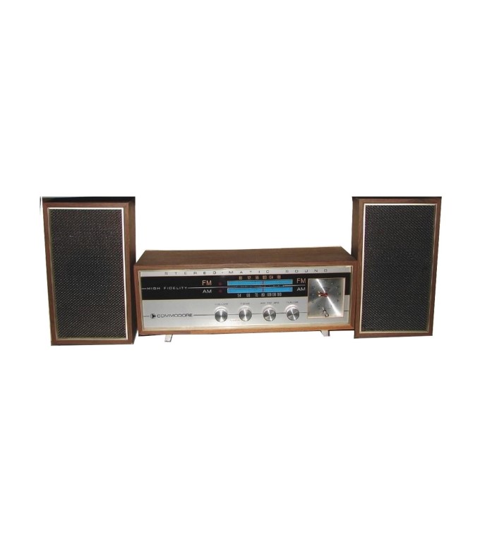 RADIO ANTIGUO COMMODORE, AÑOS 70s MUY RARO