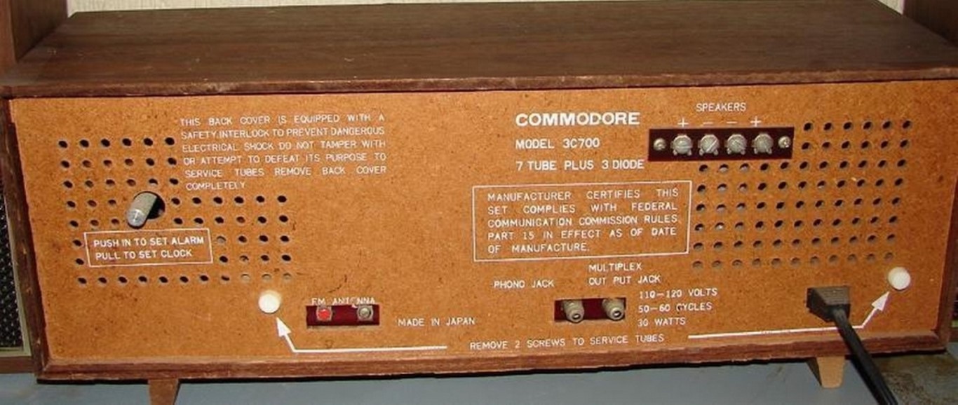 RADIO ANTIGUO COMMODORE, AÑOS 70s MUY RARO - Image 5