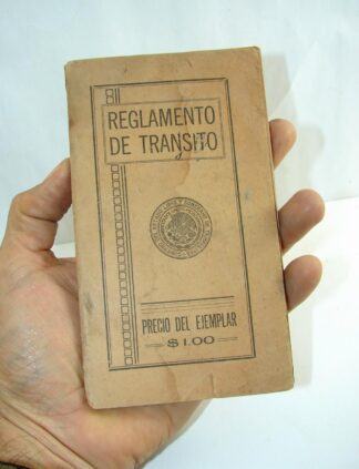 Antiguo Reglamento De Transito 1938 Lnu Tmps Raro