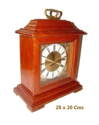 Reloj Retro Strasburgo Manor, 1980s Madera