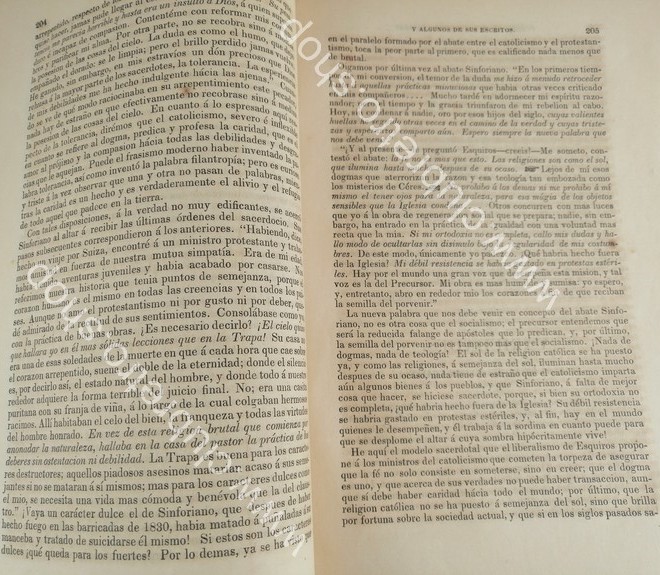 REVISTA ANTIGUA RELIGIOSA. LA CRUZ. 1857 EPOCA DE LA REFORMA. IGLESIA Vs ESTADO. - Image 5