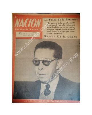 REVISTA ANTIGUA. LA NACION. 1941 NUMERO 02. (PAN) MARIO DE LA CUEVA ROSA
