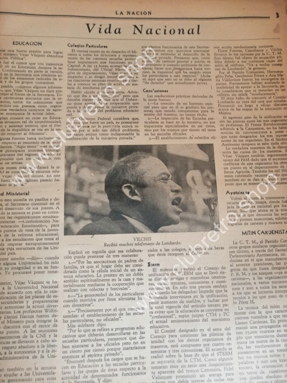 REVISTA ANTIGUA. LA NACION. 1941 NUMERO 02. (PAN) MARIO DE LA CUEVA ROSA - Image 4