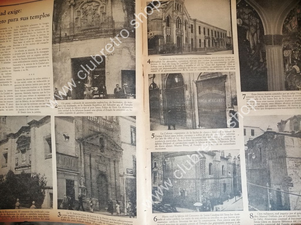 REVISTA ANTIGUA. LA NACION. 1941 NUMERO 02. (PAN) MARIO DE LA CUEVA ROSA - Image 7
