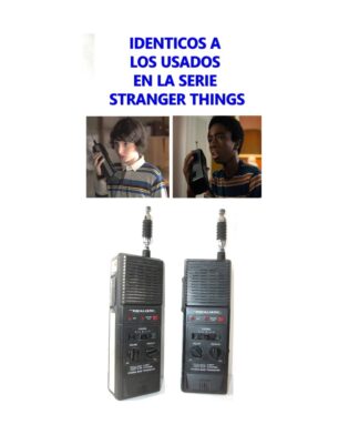 Radios Walkie Talkies Retro Realistic Años 80s