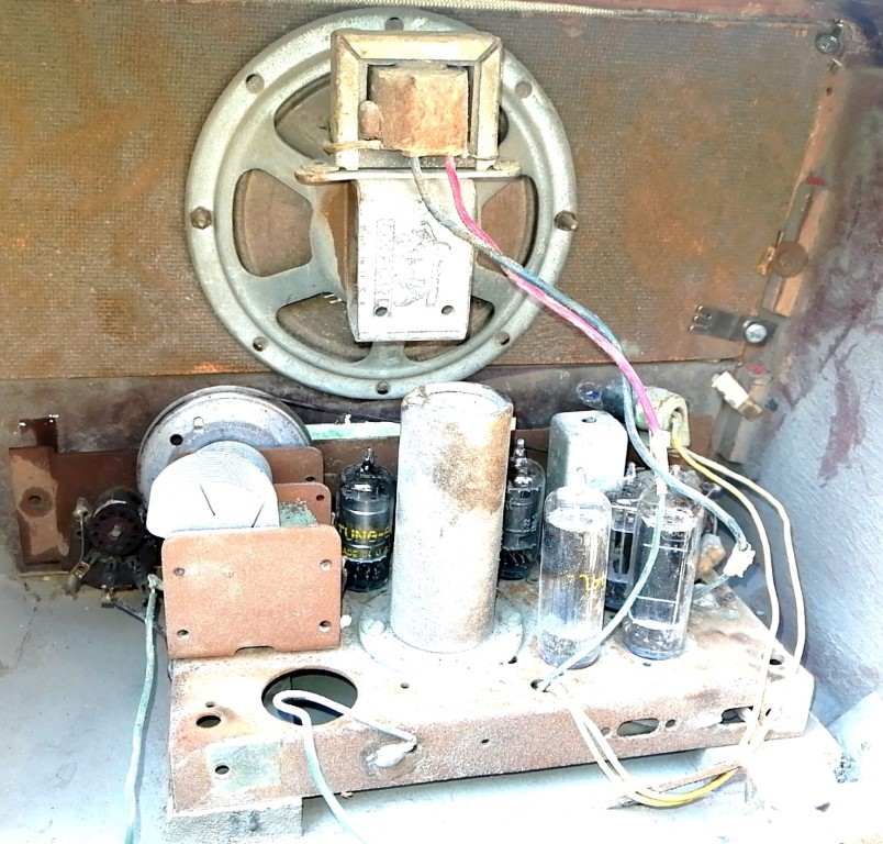 RADIO ANTIGUO DE BULBOS, ELECTRONIK, AÑOS 50s - Image 6
