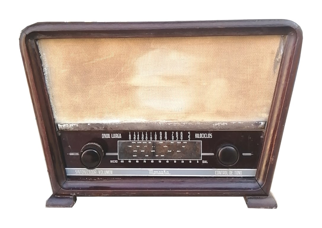 RADIO ANTIGUO DE BULBOS, ELECTRONIK, AÑOS 50s - Image 2