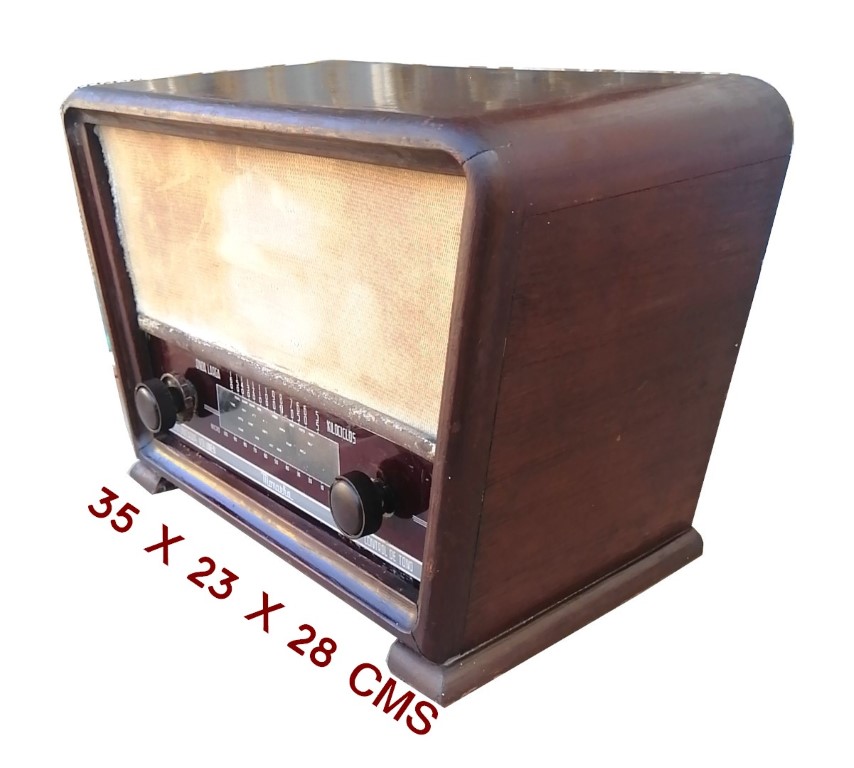 RADIO ANTIGUO DE BULBOS, ELECTRONIK, AÑOS 50s - Image 3