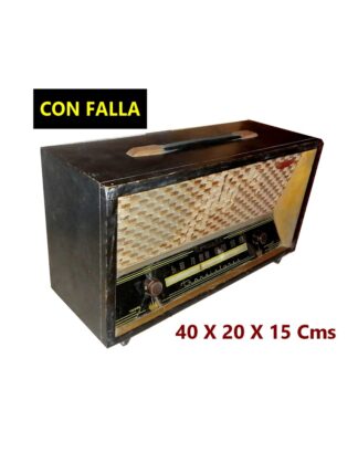 RADIO ANTIGUO. TRANSISTORES, AÑOS 60s, CON FALLA