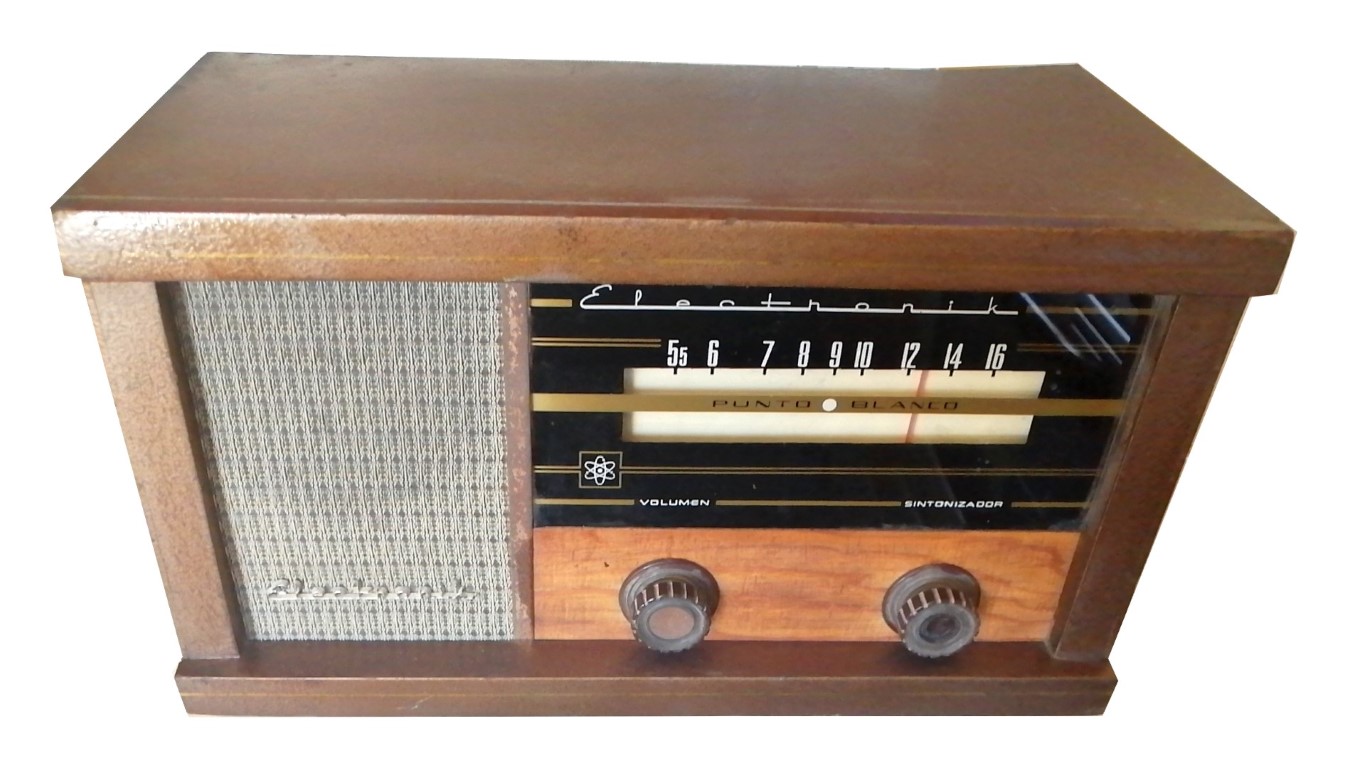 RADIO ANTIGUO DE BULBOS, ELECTRONIK PUNTO BLANCO, AÑOS 60s RARO - Image 6