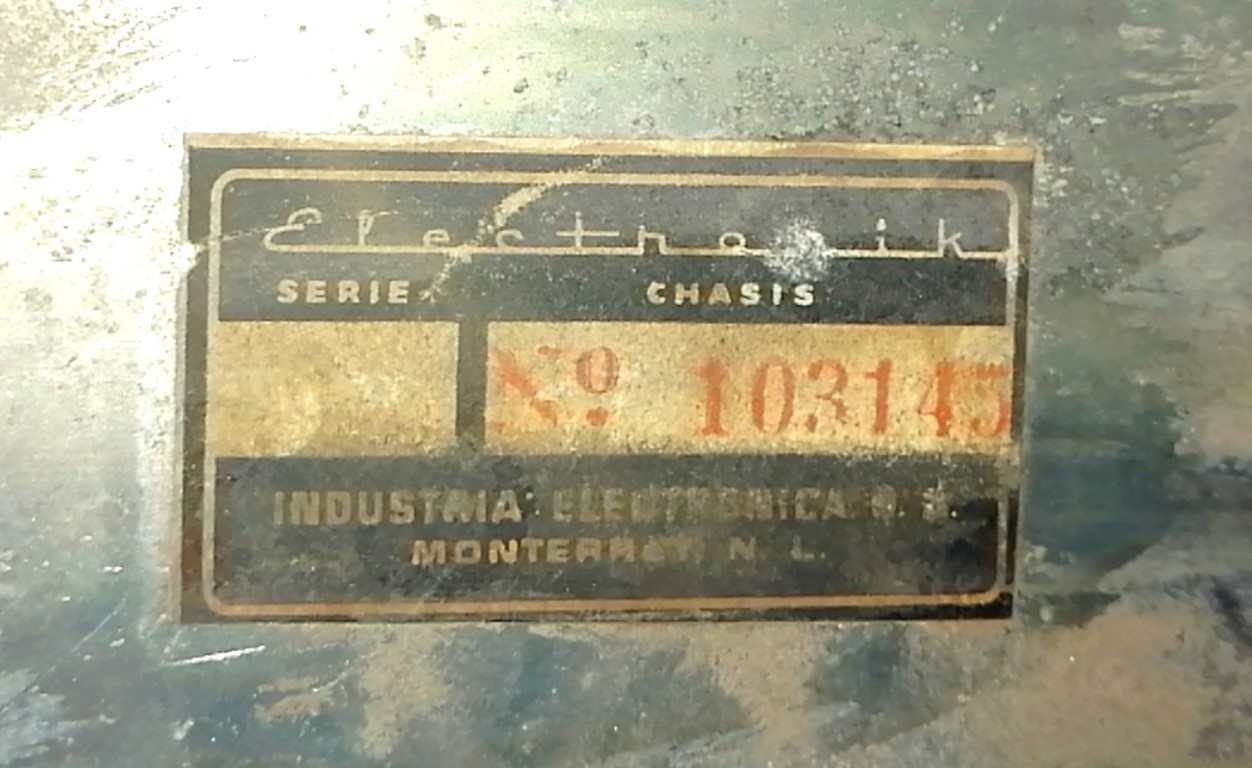 RADIO ANTIGUO DE BULBOS, ELECTRONIK PUNTO BLANCO, AÑOS 60s RARO - Image 9