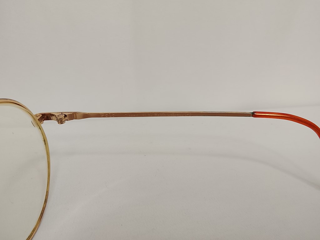 Genuinas gafas retro. Ralph Lauren Polo Classic 6. Caballero, Guinda - Image 9