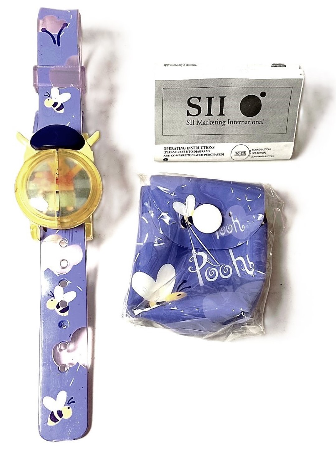 Raro Reloj Retro Disney oficial 1999 Seiko AUN SELLADO, JAMAS USADO - Image 2